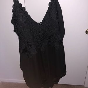 Medium black romper